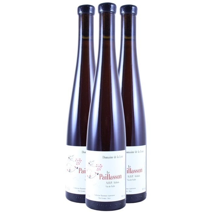 Domaine De La Loue Arbois Vin de Paille Le Paillasson MEZZA BOTTIGLIA 2020 - Vino Bianco del Giura (3x37,5cl)