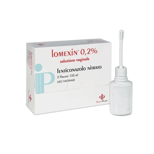 LOMEXIN Ducha vaginal Lomexin 5 frascos de 150 ml 0,2%
