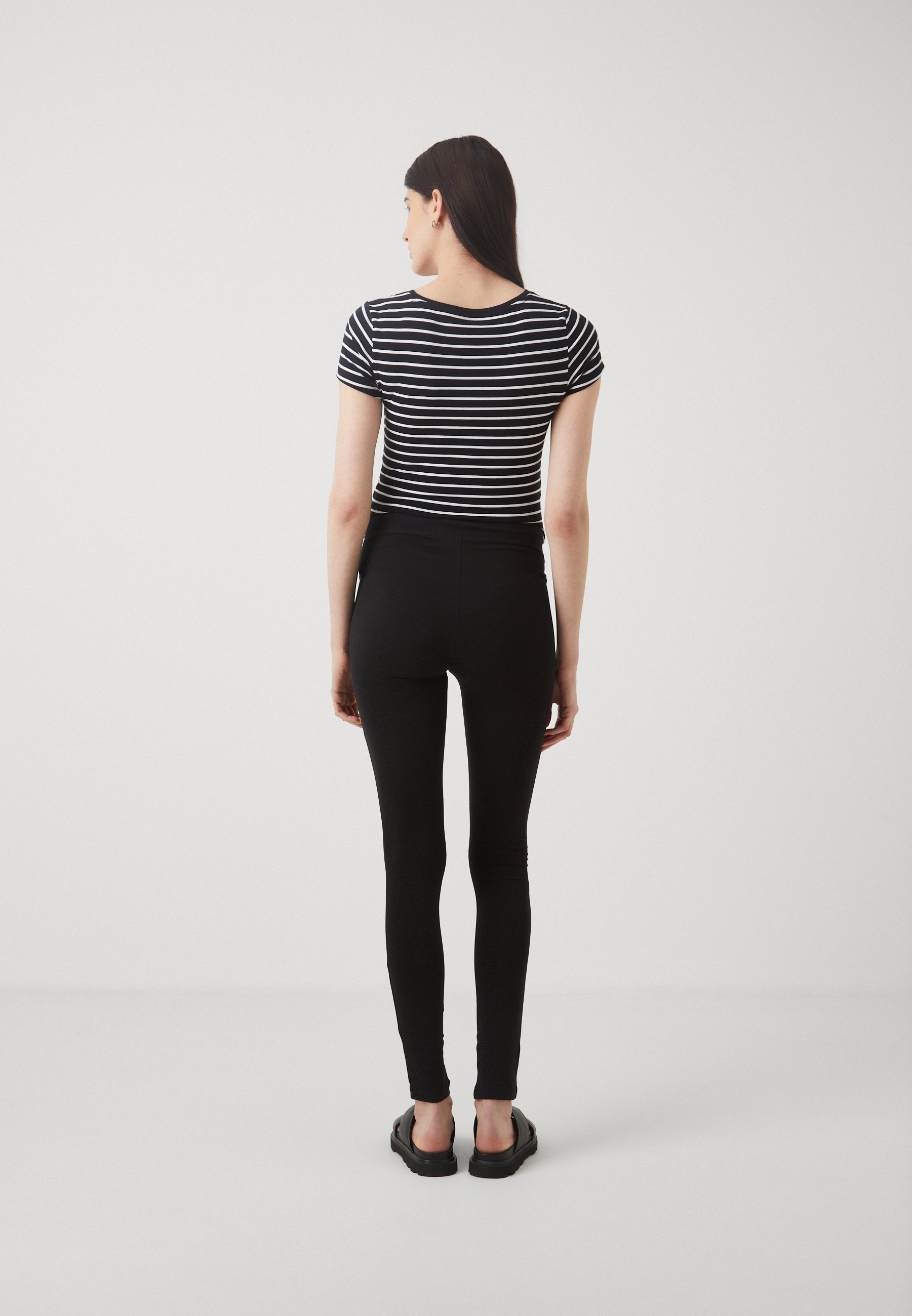 Anna Field MAMA 2-PACK - Leggings - Broek - zwart