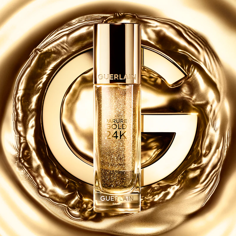 GUERLAIN Parure Gold 24K illuminating make-up base with 24-karaats goud