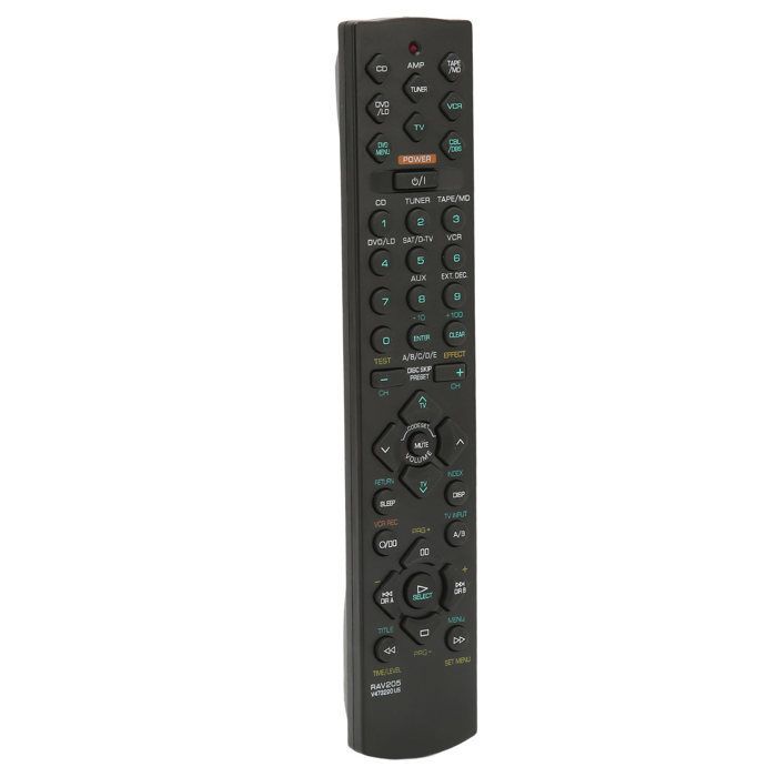 Vervangende afstandsbediening voor professionele AV-receiver voor thuisbioscoop, geschikt voor RX V396, RX V396RDS en HTR 5230 Label.