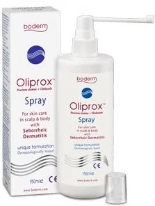 OLIPROX Spray Oliprox para dermatite seborreica no corpo e cabelo 150 ml