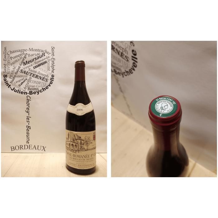 Vosne Romanee 1er Cru 2006 - Les Vin Rouges Du Dessus - Roblot-Marchand - 75 cl - Vin Rouge