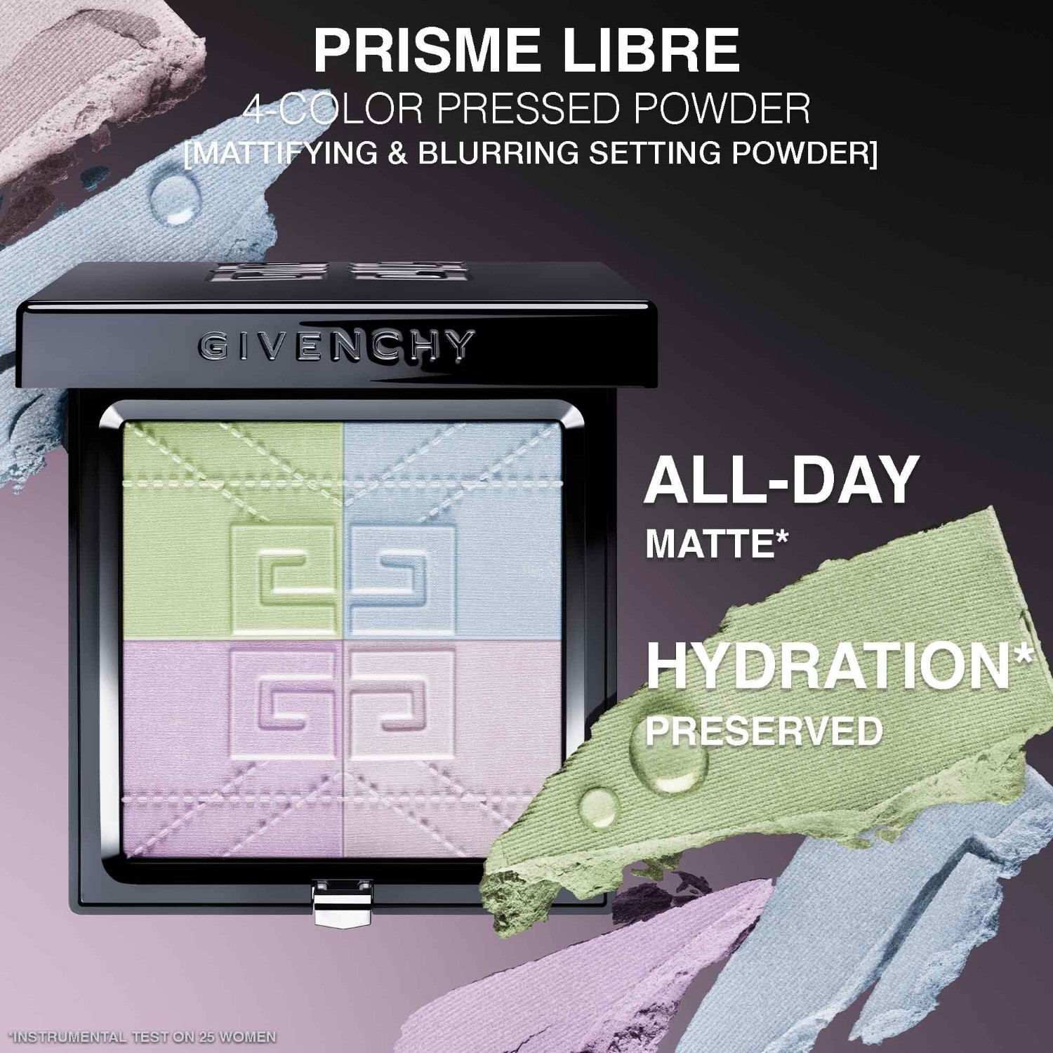 Givenchy Prisme Libre 4-barvni fiksirni puder - 7 g