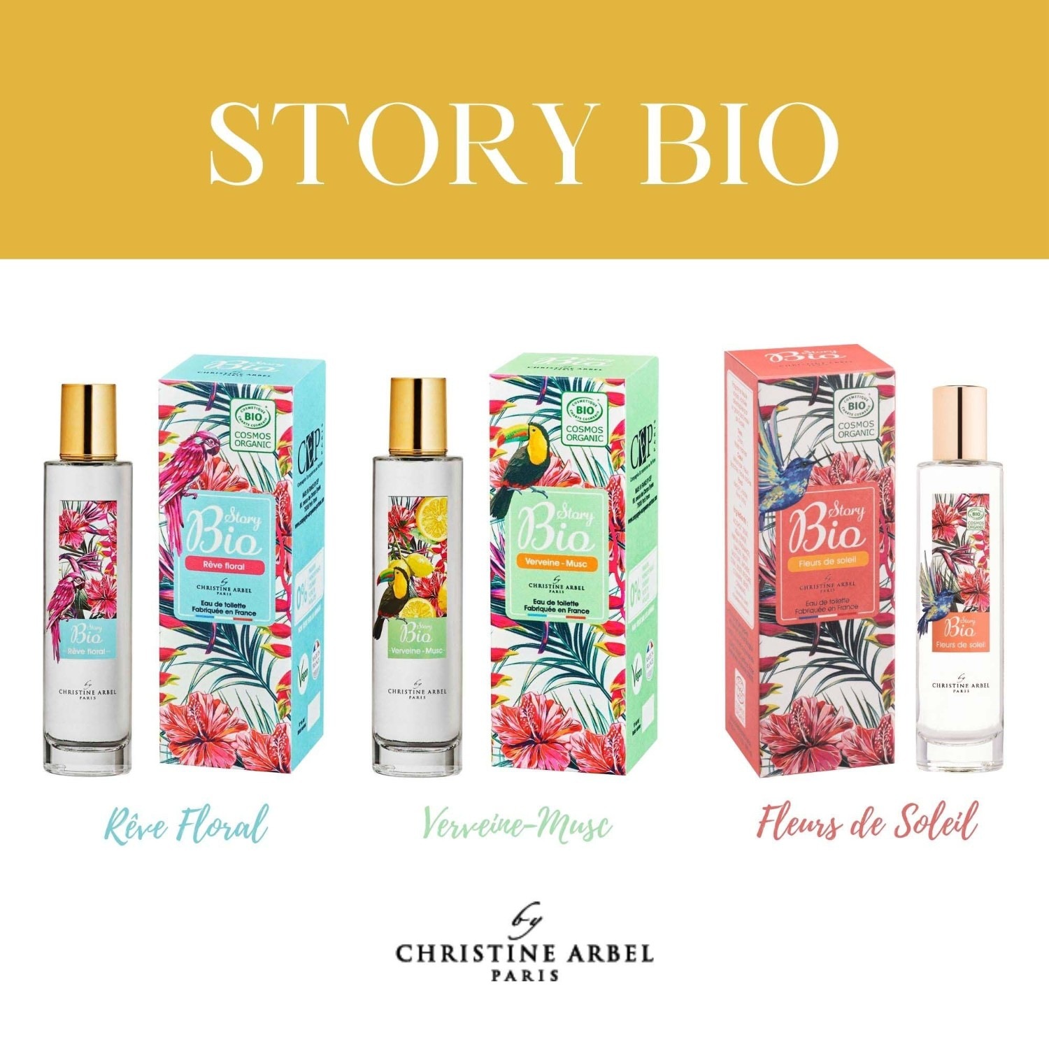 Christine Arbel STORY BIO Fleurs de soleil EDT 50 ml