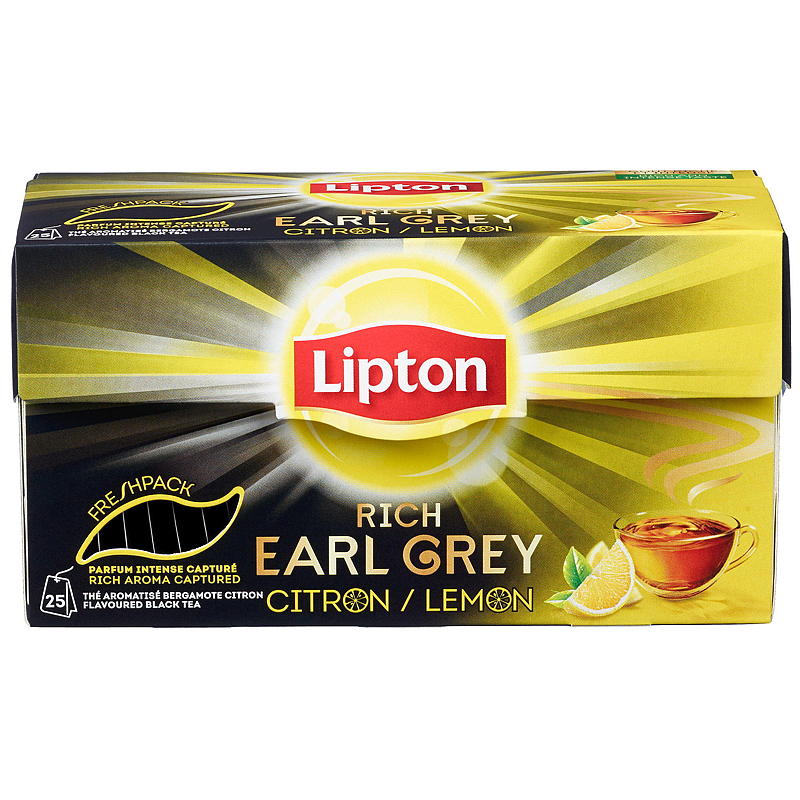 Lipton Lipton Earl Gray 25 poser sitron