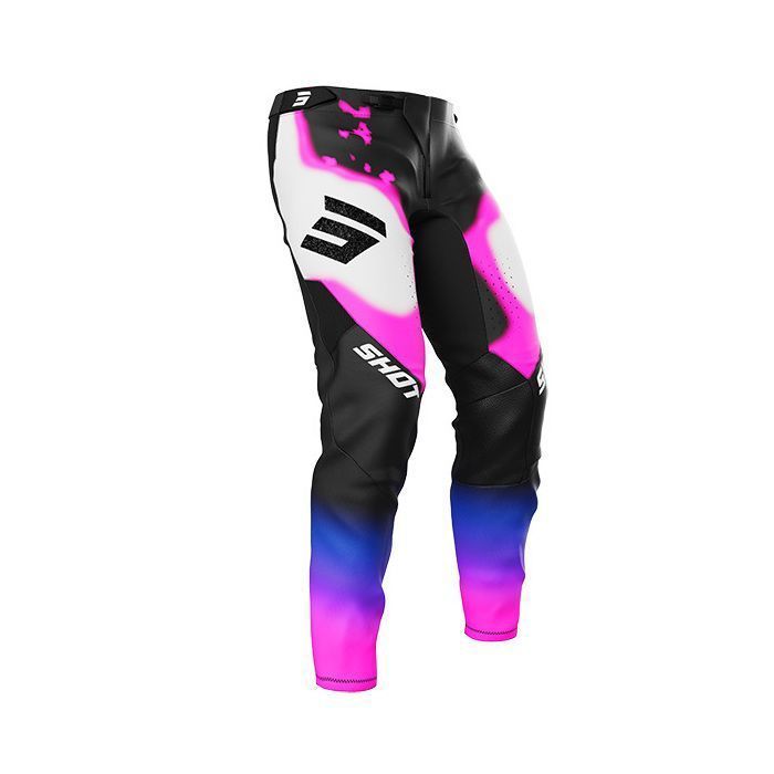 Pantaloni da motocross SHOT RACE GEAR Aerolite Astral Blue Pink
