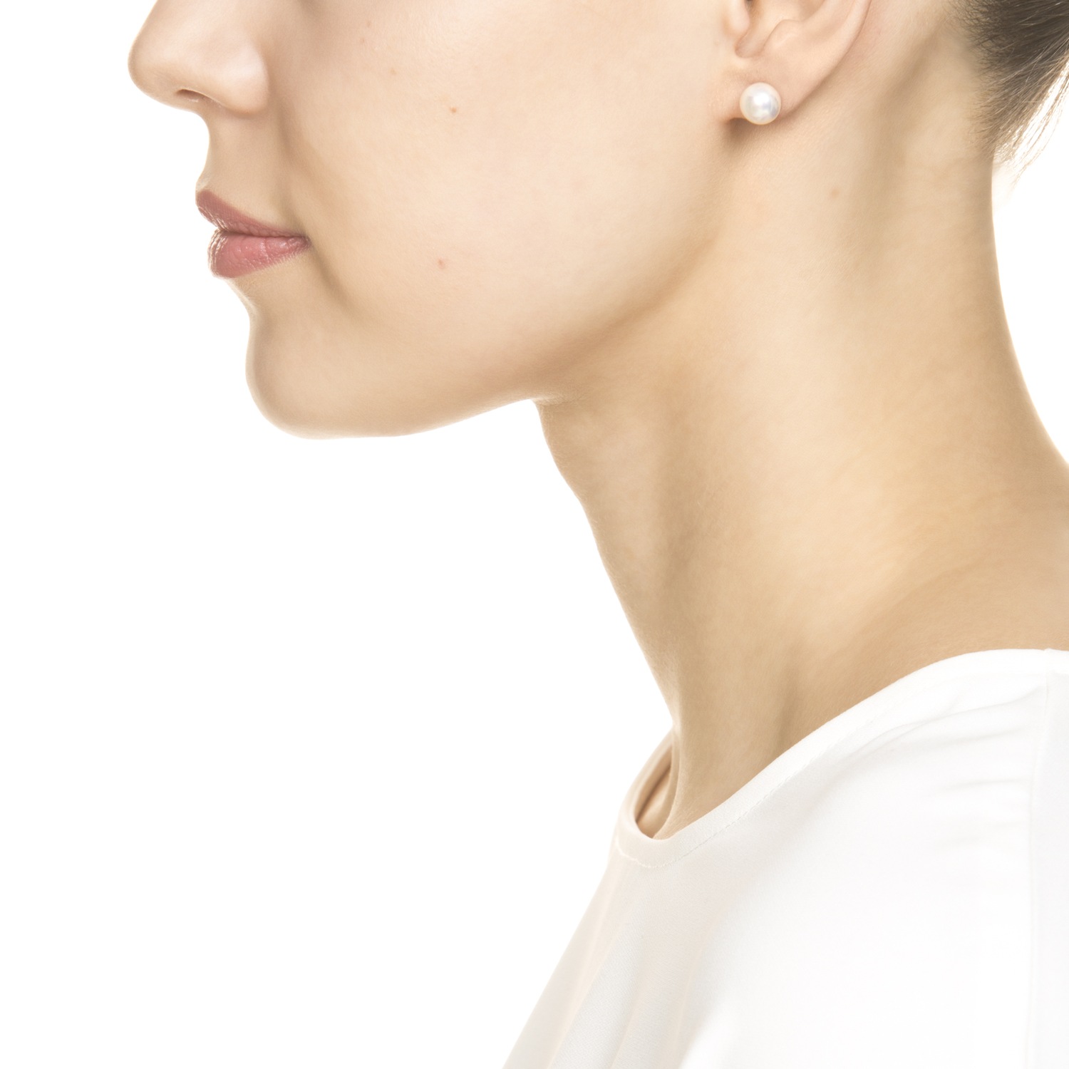 Heideman Boucles d'oreille en perles blanc