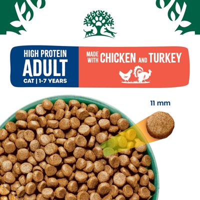 James Wellbeloved Adult Cat High Protein - Kylling og kalkun