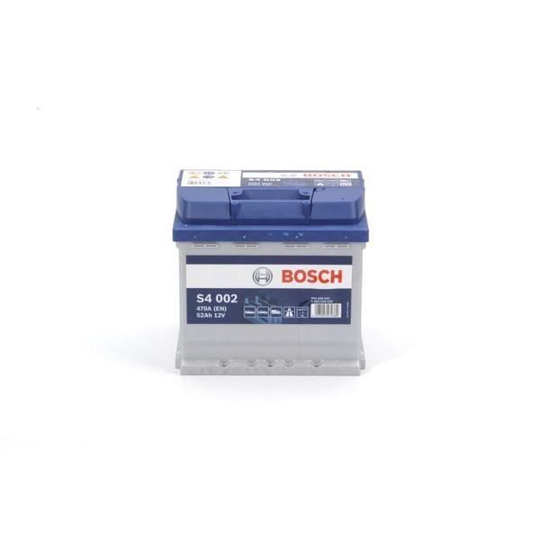 Batería para coche BOSCH S4002 52Ah 470A / + derecha