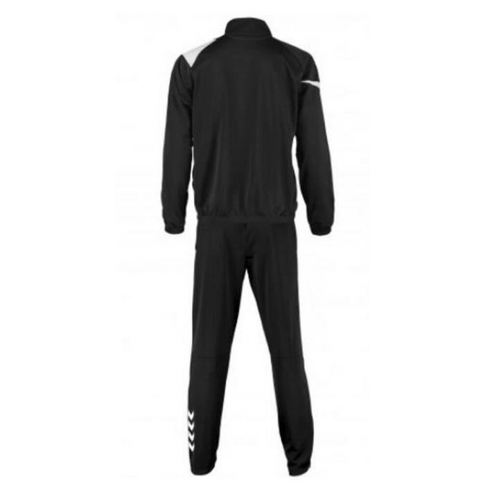 Calça de corrida - Hummel - Preta - Jaqueta com zíper - Respirável - Multiesportiva