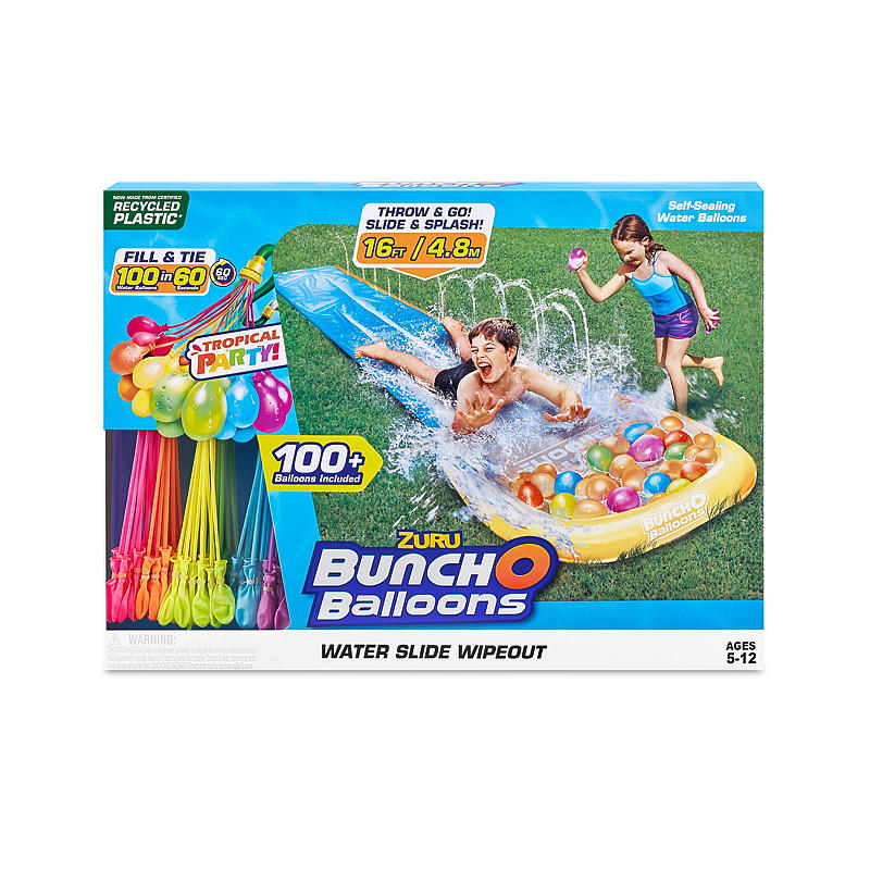 Tobogán acuático Bunch O Balloons de 4,8 m Bunch O Balloons