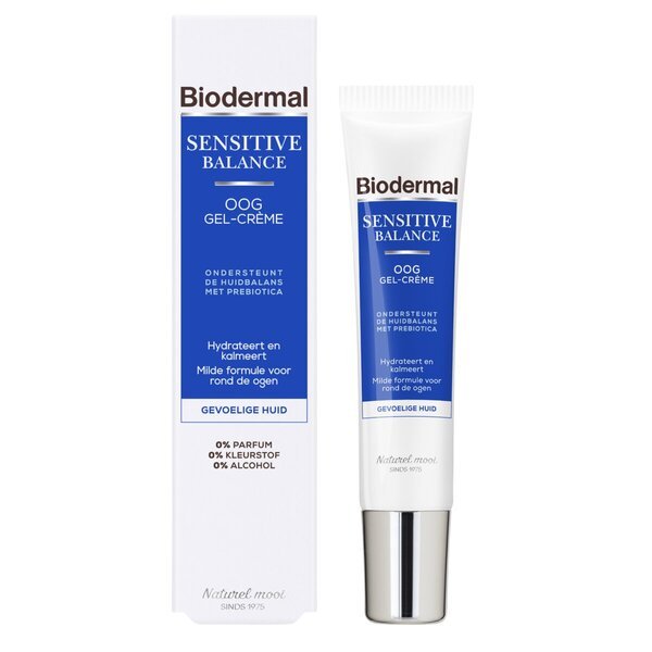Biodermal Sensitive Balance gel-krema za oči<br>15 ml - Občutljiva koža