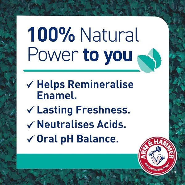 Dentifricio Arm and Hammer al bicarbonato di sodio 100% naturale, 75 ml