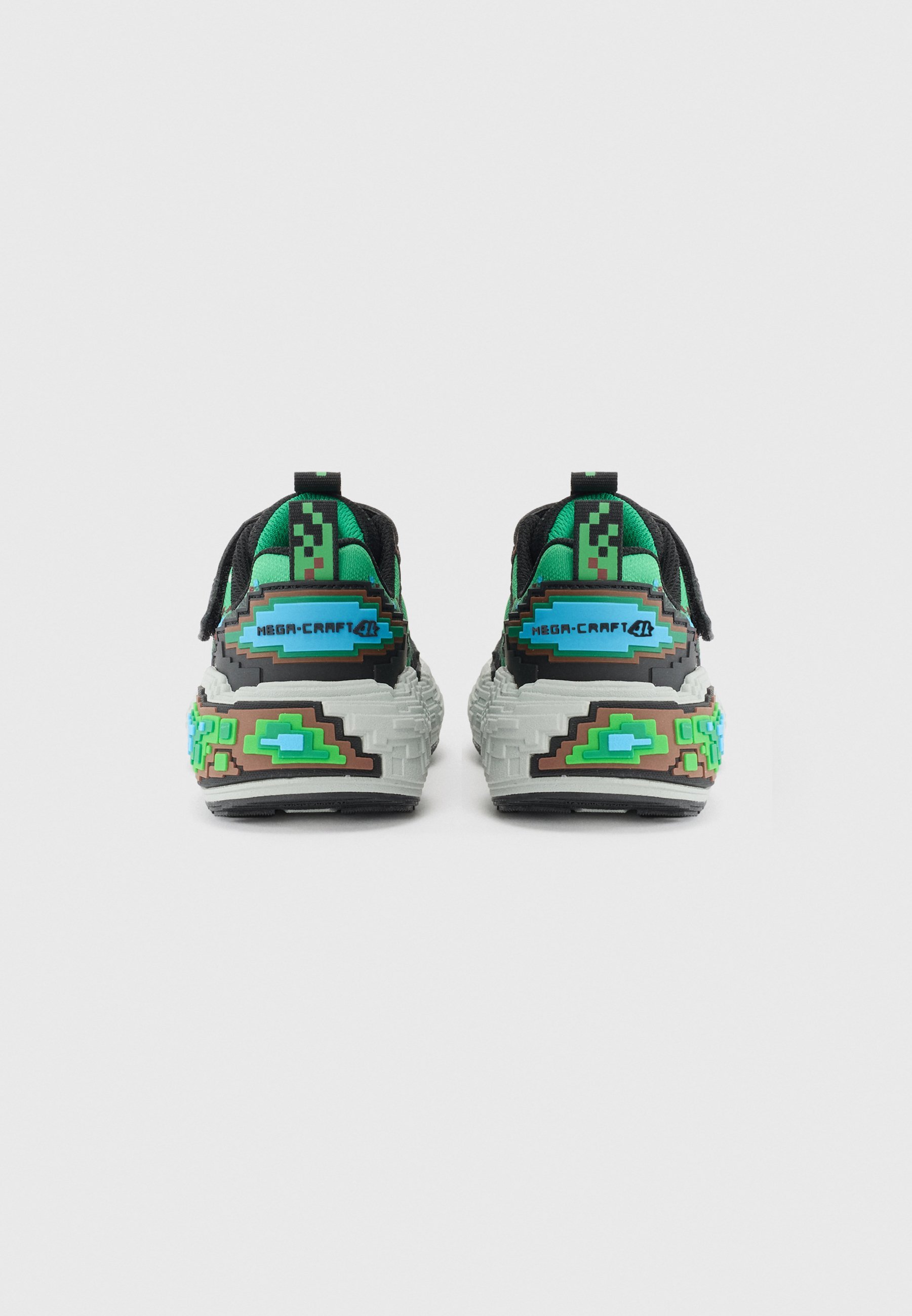 Skechers MEGA CRAFT 4K - Scarpe da ginnastica - marrone/verde/multicolore