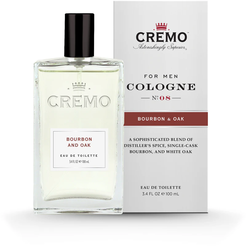 Cremo Spray Cologne Bourbon & Oak Eau de Toilette für Herren