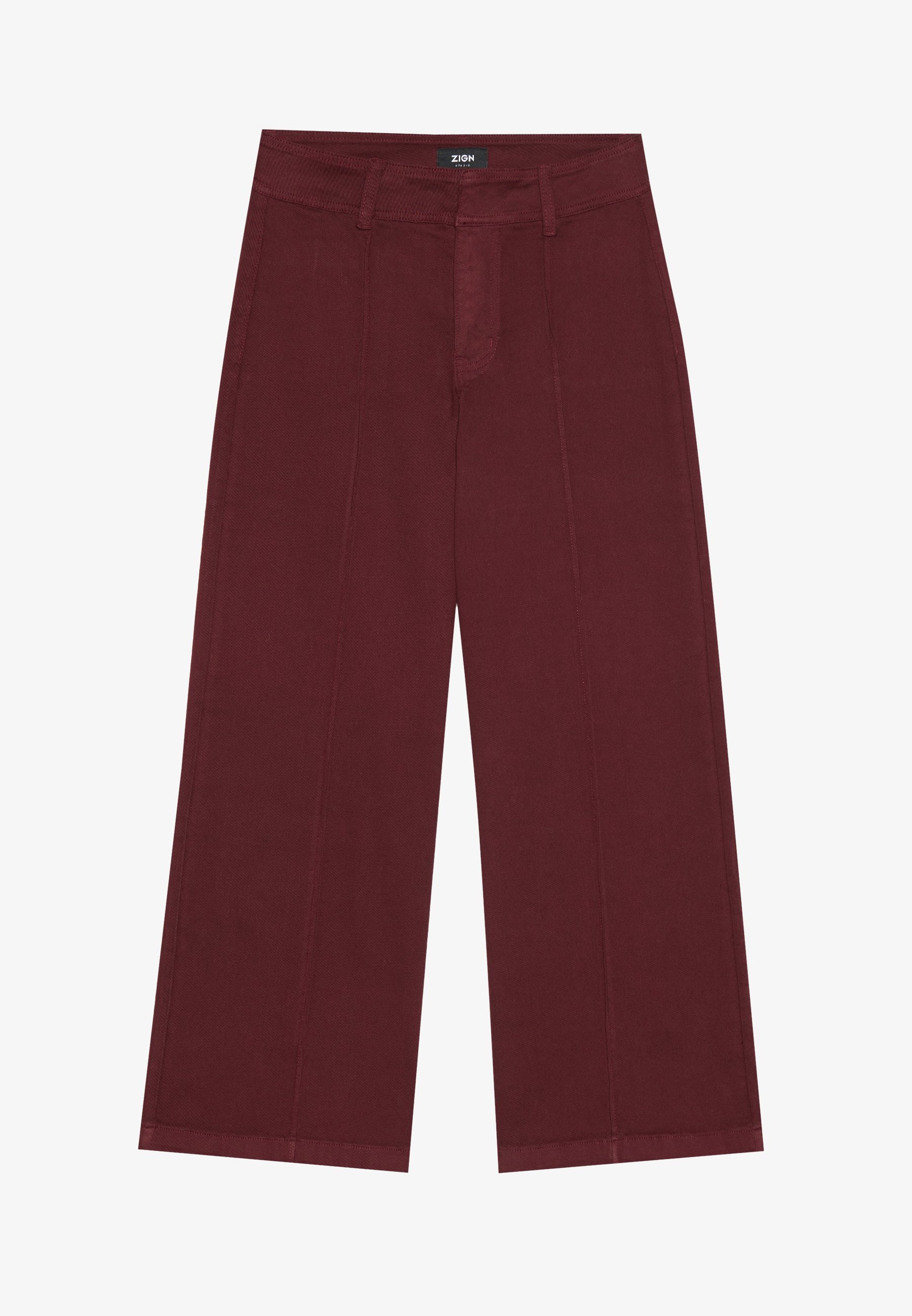 Calça jeans Zign Studio Relaxed fit - berry