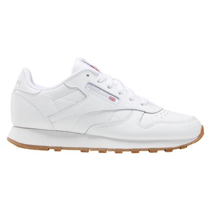 Junior boys' shoes - REEBOK - Heritage - Smooth leather - Signature midsole - White