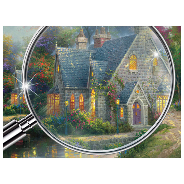 Puzzle Večerní nálada od Thomase Kinkadea, 3000 dílků