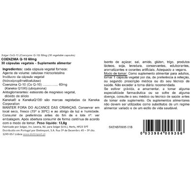 Solgar-koentsyymi CoQ-10 Skin 30 kapselia 30 kapselia