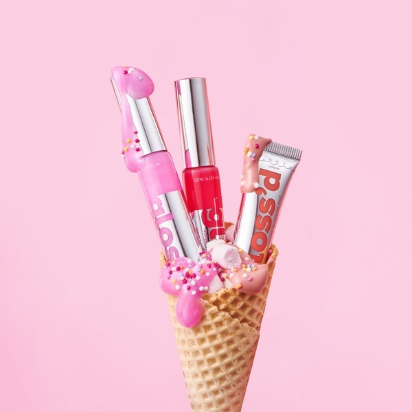Lucidalabbra Lottie London Gloss'd 100% vegano, trasparente