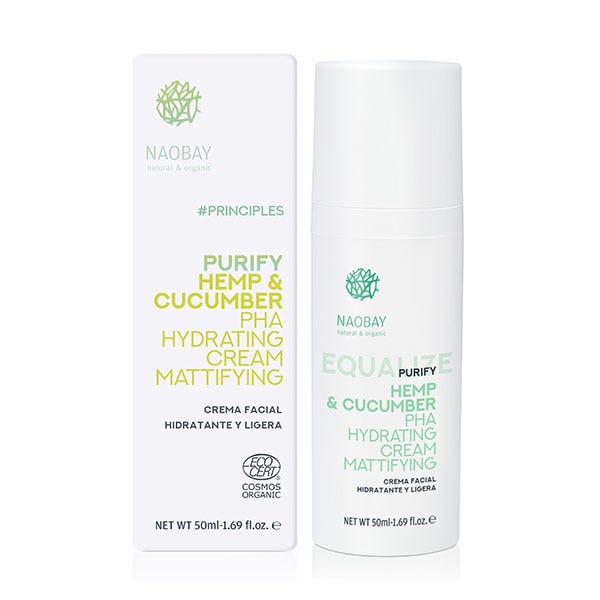 Ενυδατική Κρέμα Purity με Κάνναβη & Αγγούρι Pha | 50ML