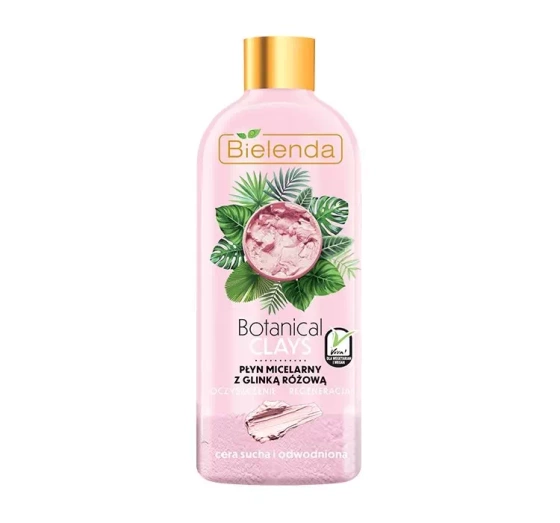 Bielenda Botanical Clays płyn micelarny z glinką różową 500 ml