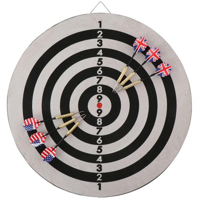 Pro Target dartbord Ø 45 cm - 6 darts