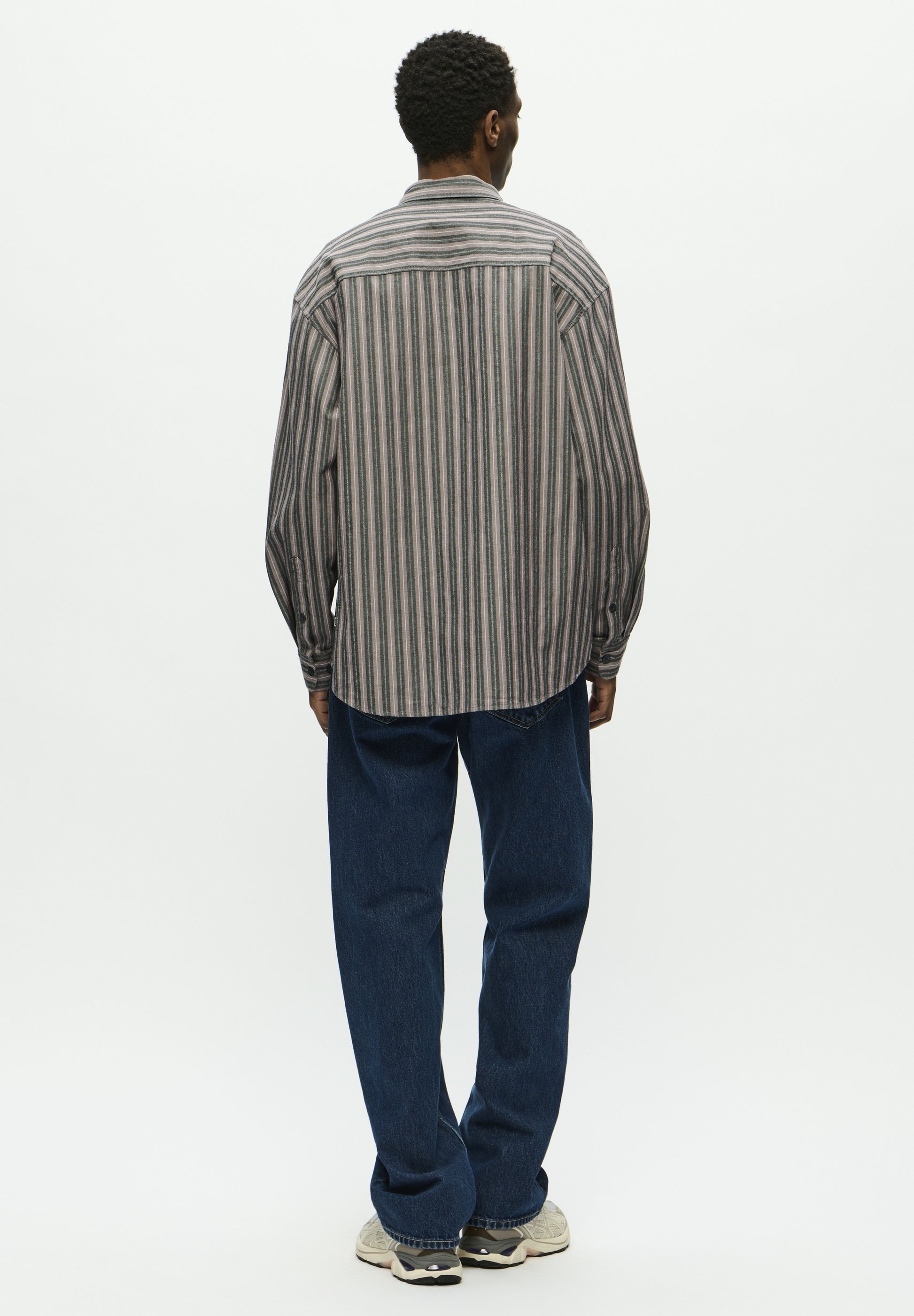 WOOD WOOD CARTER - Camicia - riga cioccolato decadente
