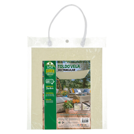  Auvent rectangulaire d'ombrage Aktive Garden
