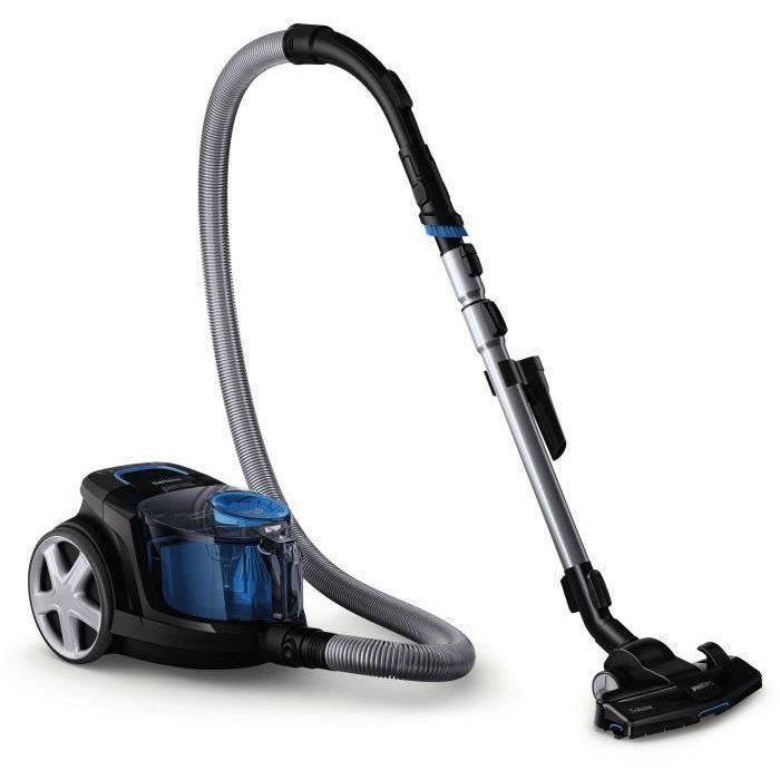 Aspirapolvere senza sacco PHILIPS - FC9331/09 - Serie 3000 PowerPro Compact - 900W - 76dB - Nero intenso