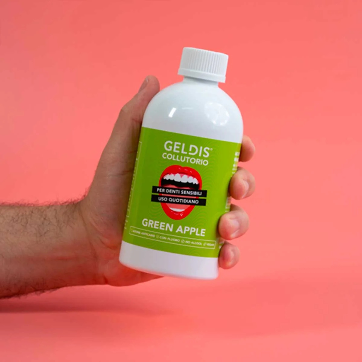 GELDIS Enjuague bucal Geldis con manzana verde