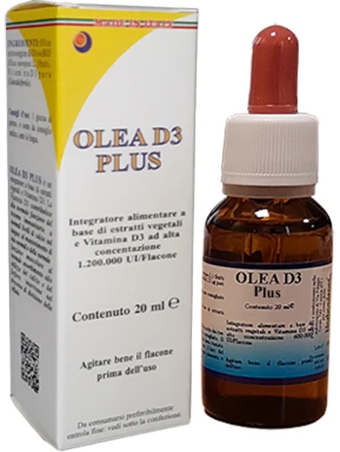 HERBOPLANET HerboPlanet Olea D3 Plus druppels 20 ml Voedingssupplement voor de botten