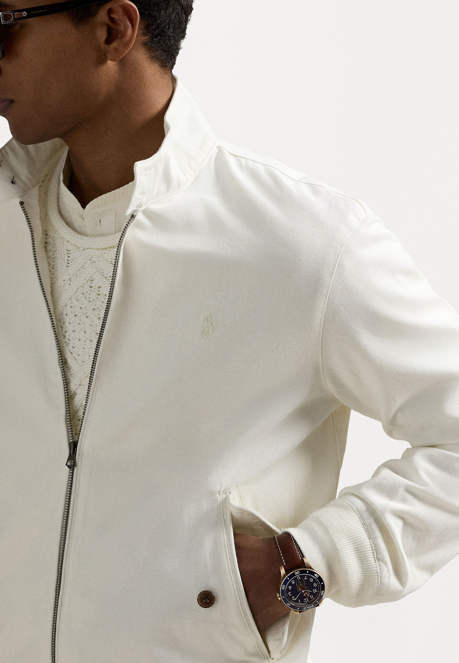 Polo Ralph Lauren TUULEKANGAS - Suvine jakk - valge