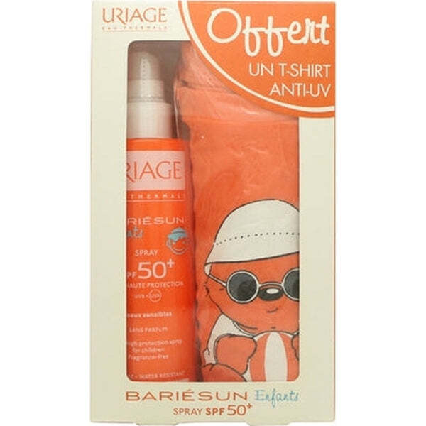 Camiseta infantil Uriage Bariésun 200ml SPF50+Spray+Anti-UV