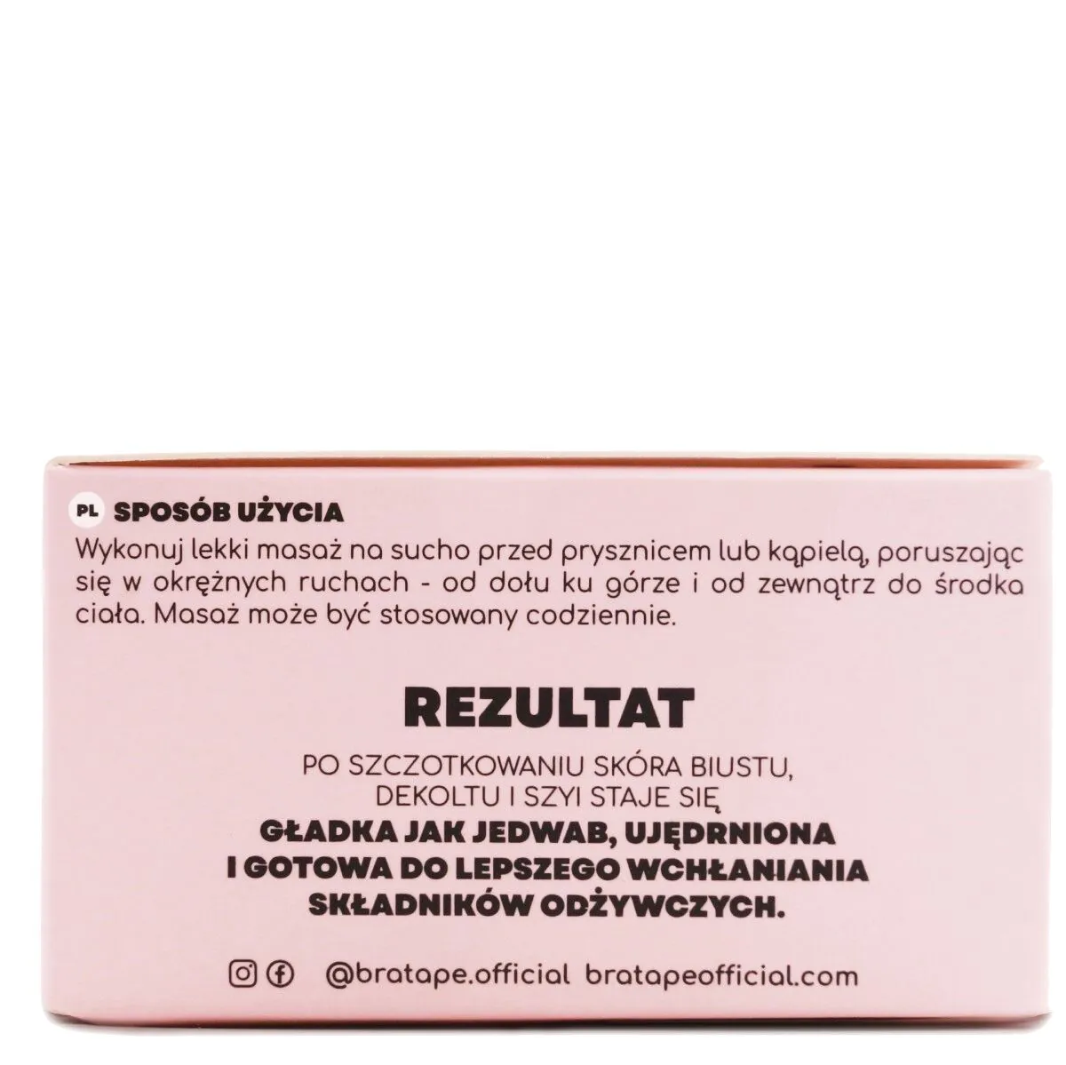 Bra Tape Szczotka do masażu biustu 1 szt.