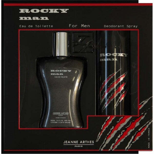 Kit Presente Rocky Man 100ml EDT + 200ml Desodorante Spray | Fragrância | Superdrug