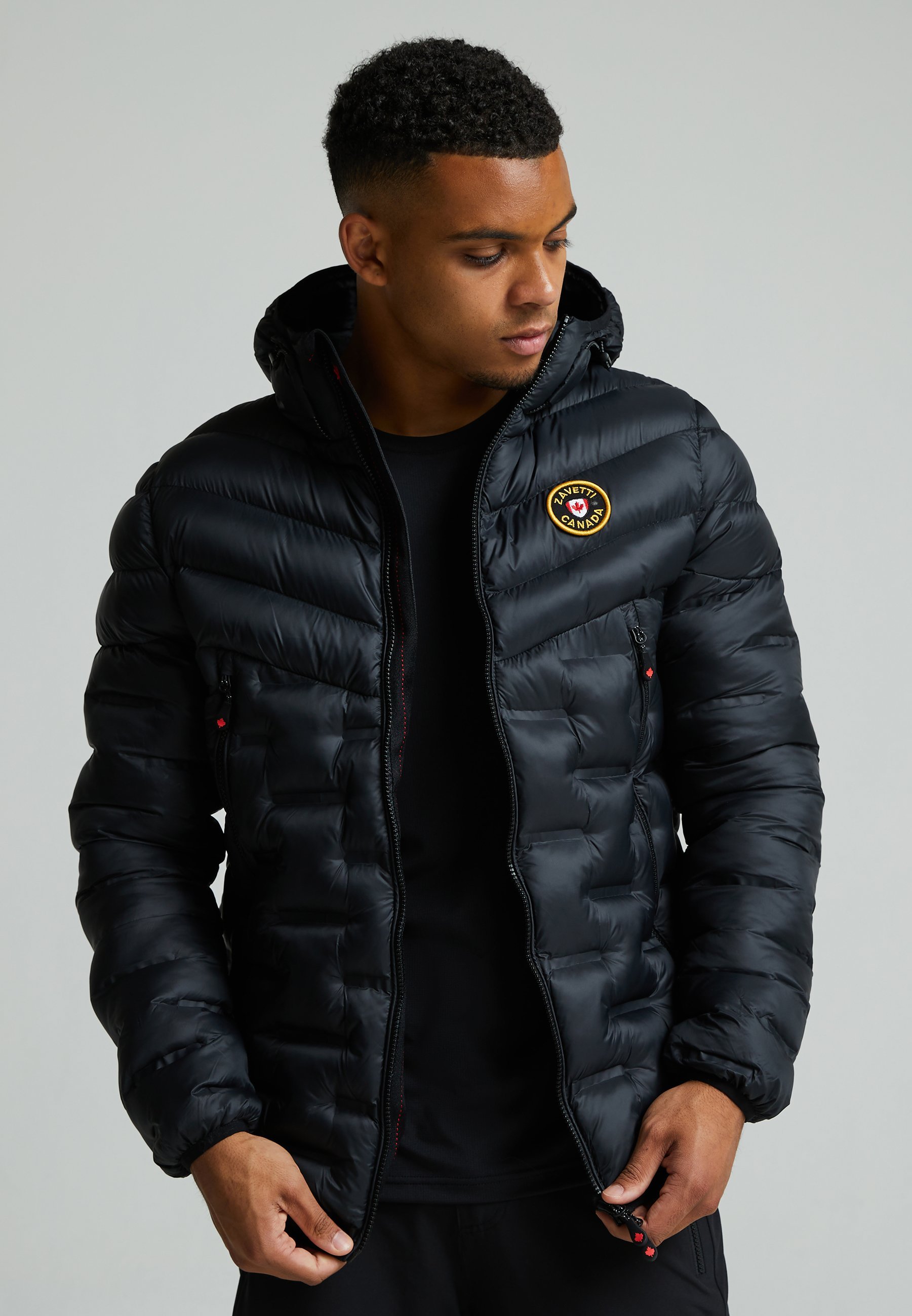 Zavetti Canada SAVUNO PUFFER JACKET - Giacca invernale - nero intenso