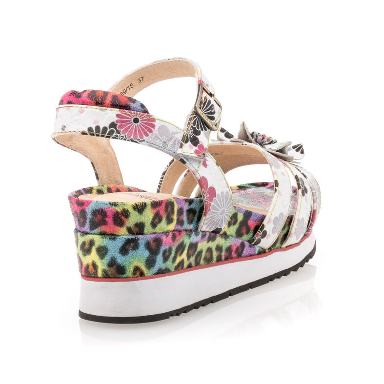 Grijze damessandalen / open teenschoenen