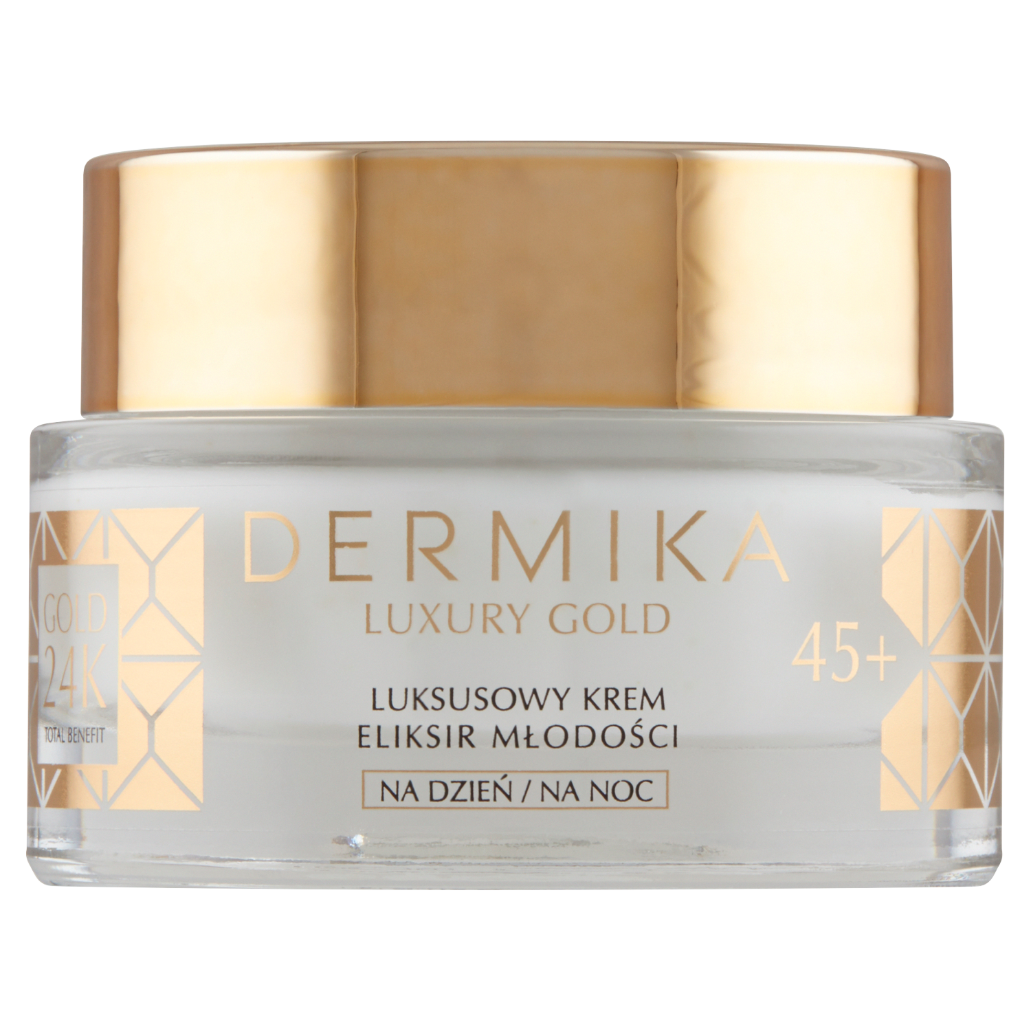 Dermika Gesichtscreme 45+ 50ml Gold 24k