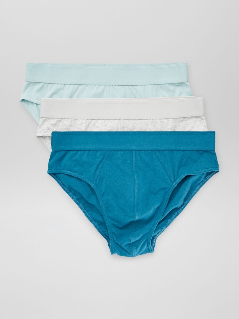 Conjunto de 3 calzoncillos - AZUL