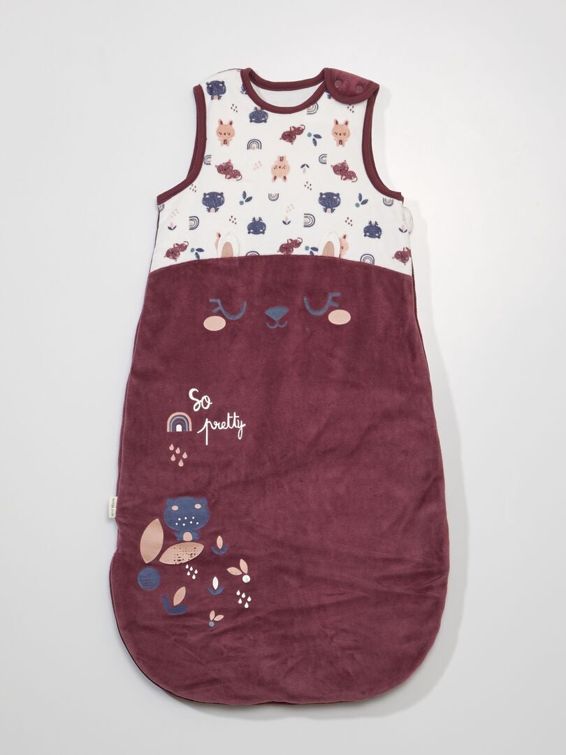 Saco de dormir sem mangas 'Petit Beguin' - Rosa