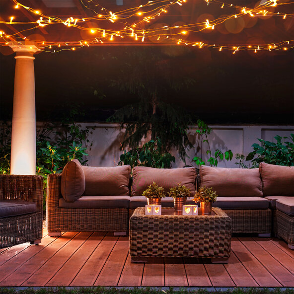Slimme lichtslinger voor thuis, warm wit, 80 LED's