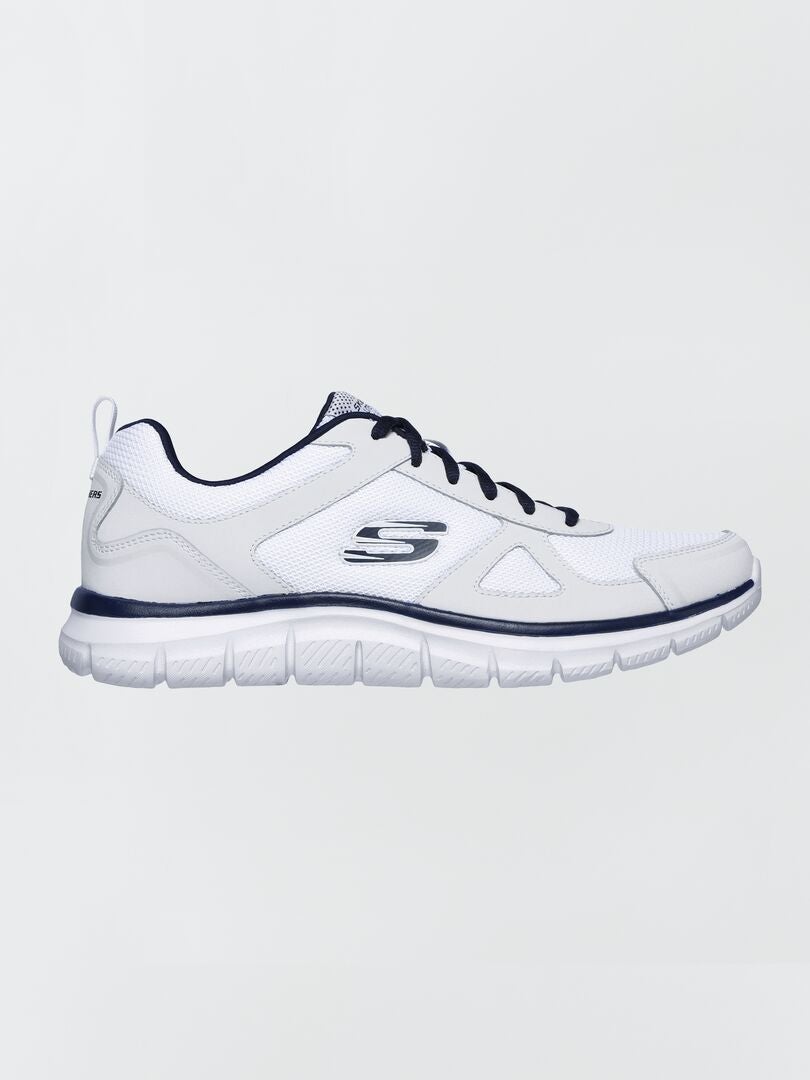 Buty sportowe „Skechers” „mesh track” – białe