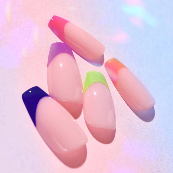 Lottie London Stay Press'D på negler - Neon Vibes