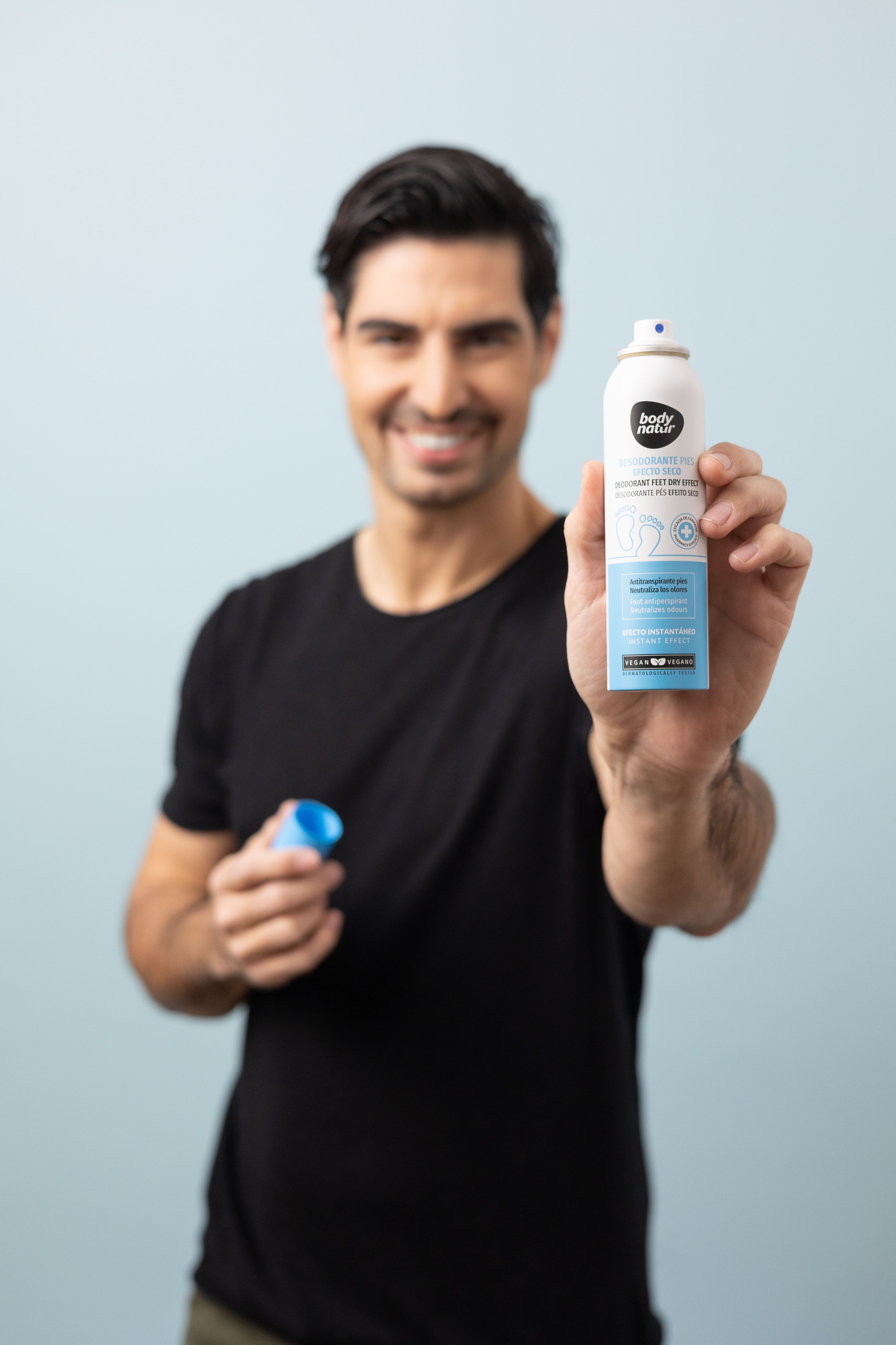 Deodorant na nohy so suchým efektom Deodoranty v spreji