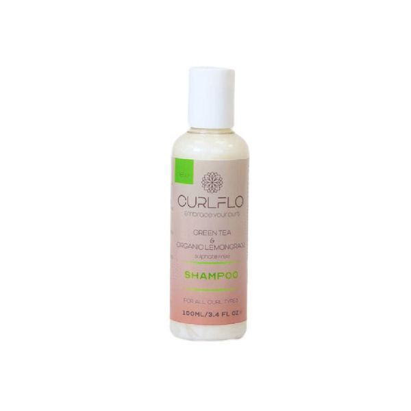 Curl Flo Shampoo mit Grüntee und Bio-Zitronengras – 100 ml