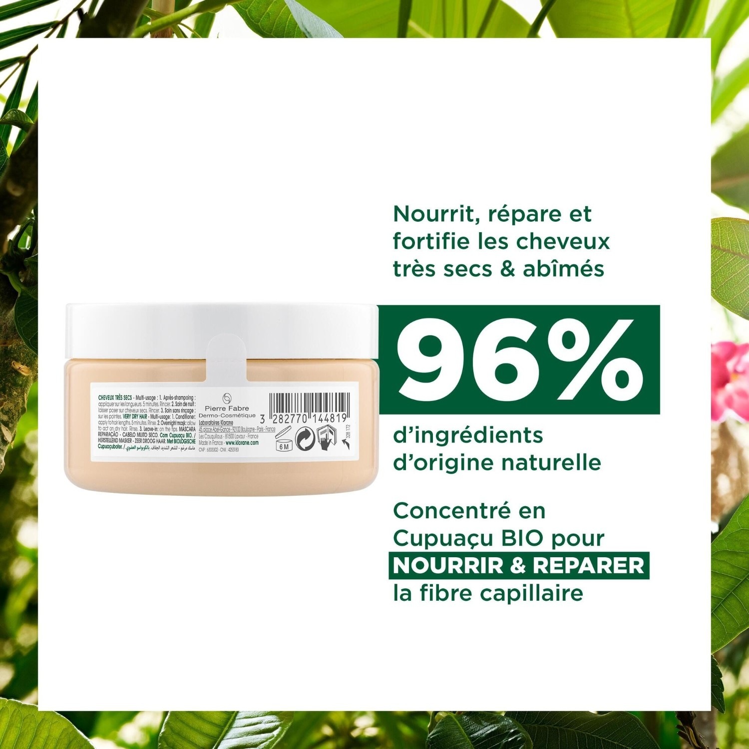 Klorane Masque 3 en 1 - Réparation
