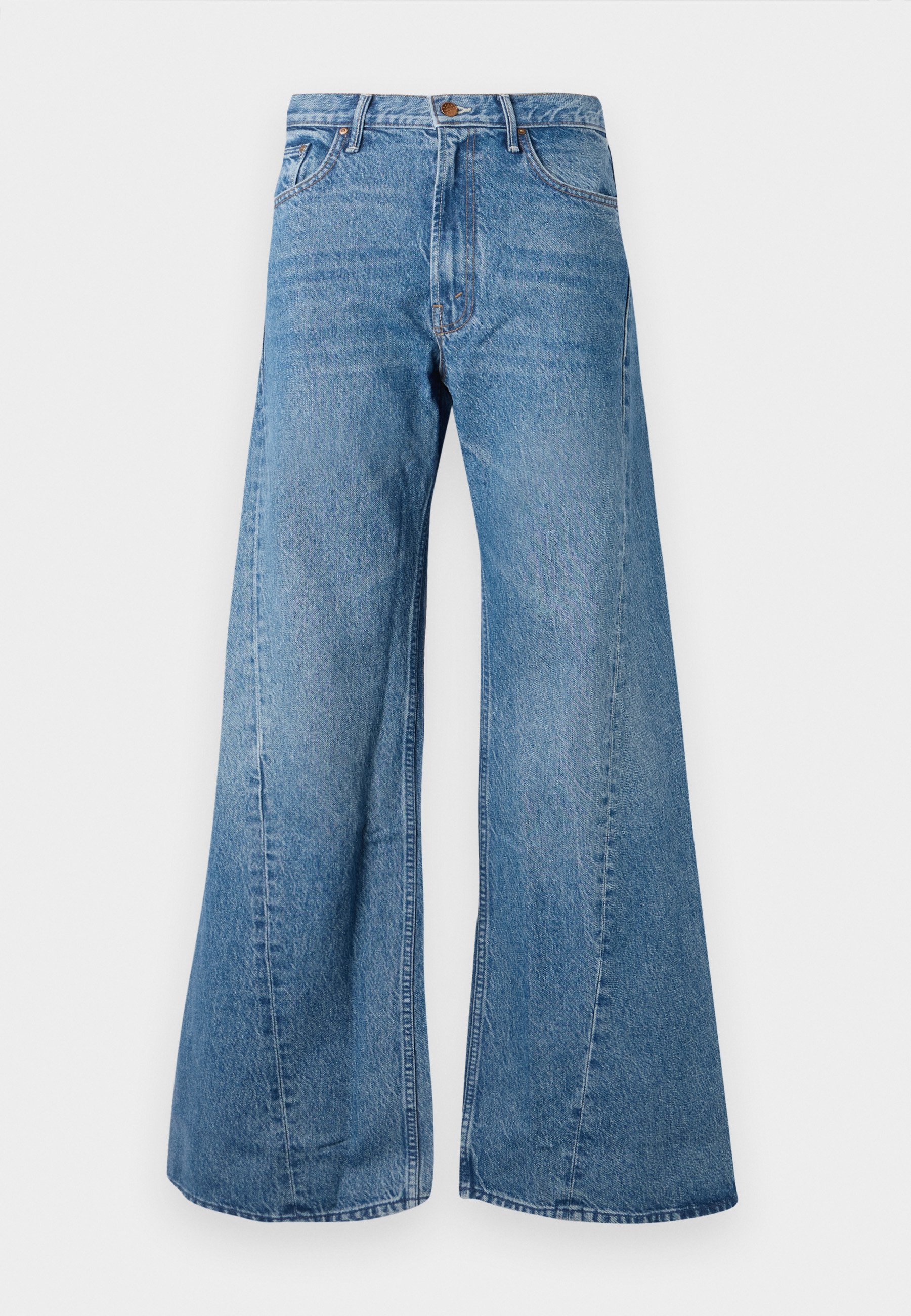 Moeder THE LEMON TWIST SNEAK SNACKS - Relaxte jeans - blauw