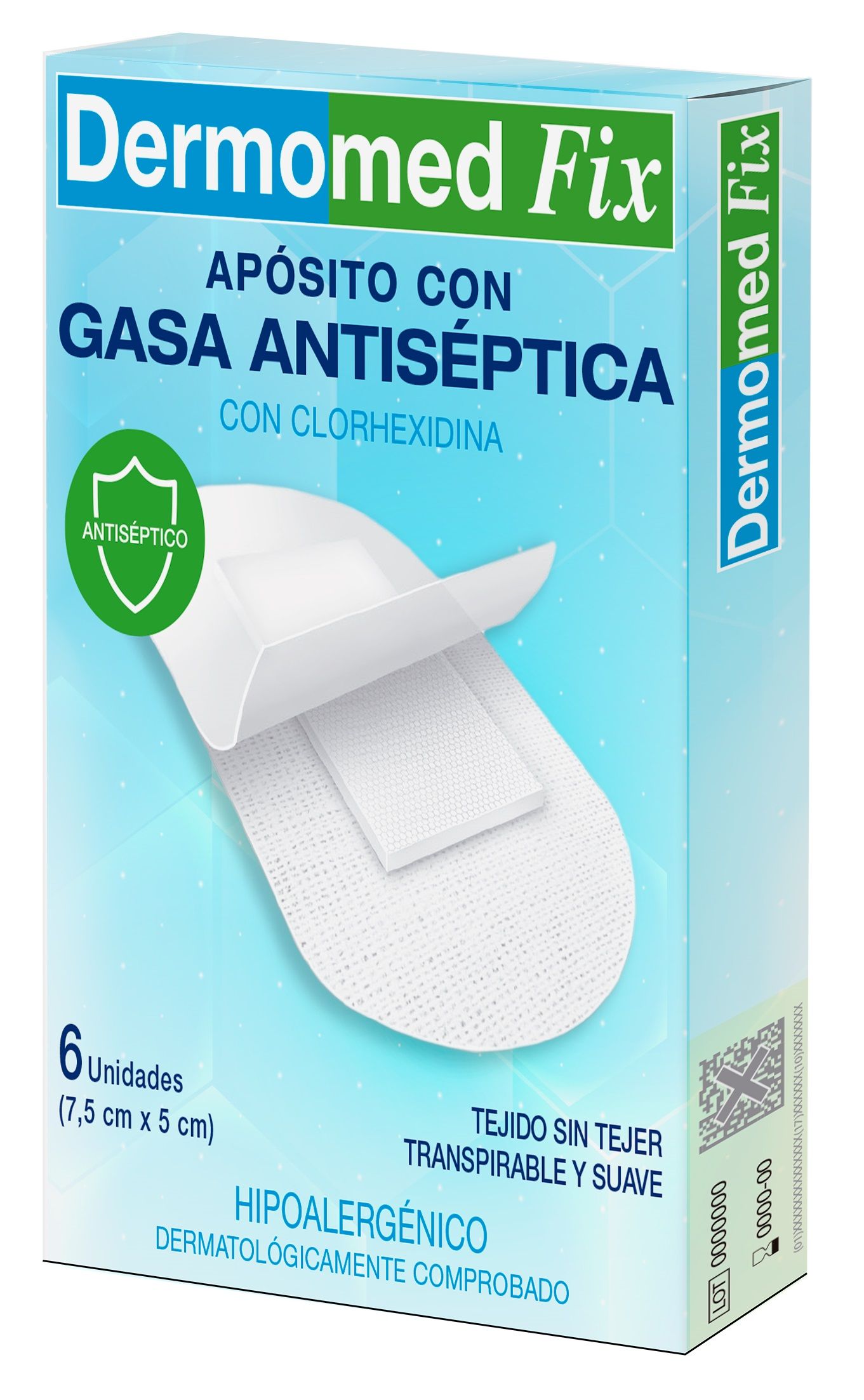 Antiseptični gazni povoj s klorheksidinom Povoji, povoji in lepilni trakovi